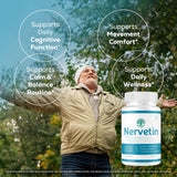 OVICIA Nervetin cierre y etiqueta con información legible y confianza