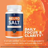 OVICIA Neuro Salt con cápsulas sobre superficie, muestra facilidad de consumo