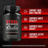 OVICIA Steel Power tres frascos del pack, suministro para tres meses