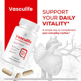 OVICIA Vasculife cápsula primer plano textura y acabado fácil de tragar