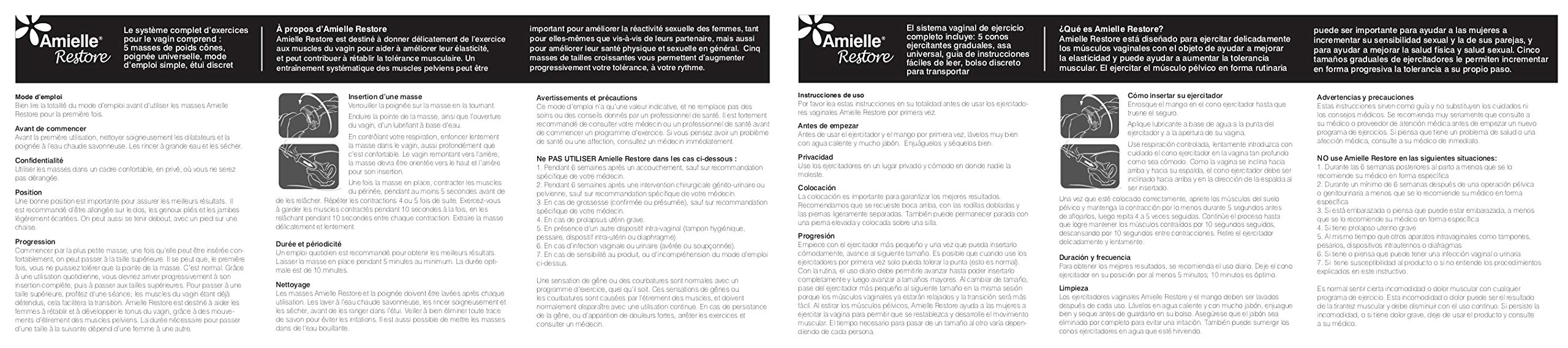 Owen Mumford Amielle Restore demostración de uso para ejercicios pélvicos guiados en casa