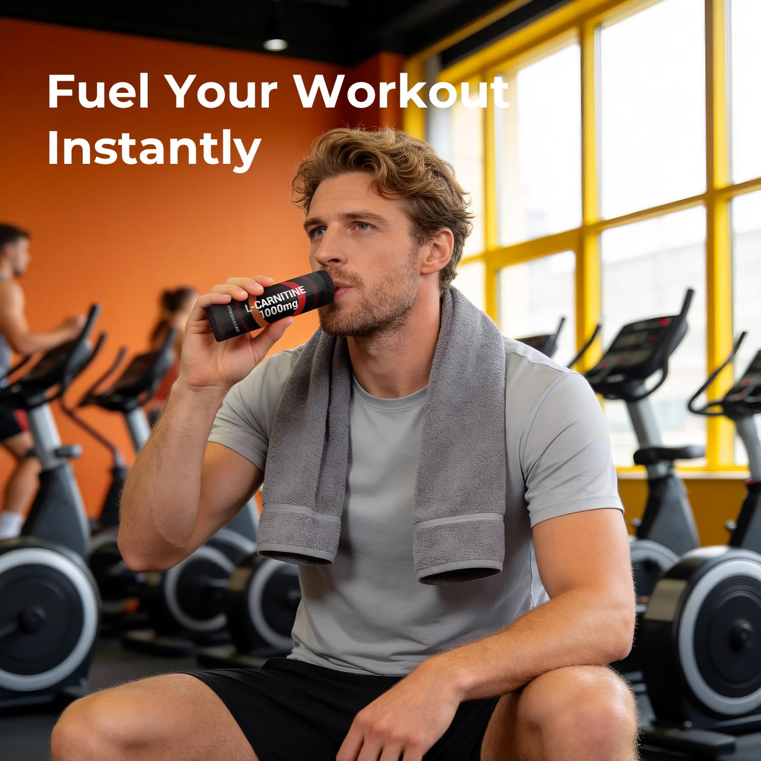 Detalle de lista de ingredientes OxyEnergy con vitaminas B y beneficios