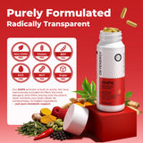 OxyEnergy ingredientes naturales frambuesa y té verde que apoyan metabolismo