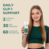 OxyEnergy suplemento junto a platos saludables sugiriendo apoyo dietético
