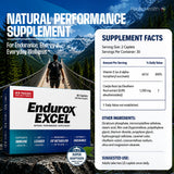 Pacific Health estilo de vida: atleta con frasco Endurox Excel antes de correr