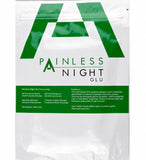 Generic parche Painless Night Glue frente del empaque mostrando 25 unidades y uso nocturno