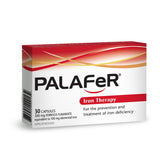 Palafer cápsula en mano para comparar tamaño y facilidad de ingesta