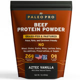 Paleo Pro envase frontal sabor vainilla mostrando diseño y beneficio proteína limpia