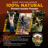 Paleo Pro batido en vaso listo para consumo, aporta proteína rápida postentreno