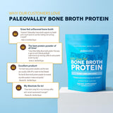 Paleovalley batido nutritivo con polvo, mejora textura y aporte proteico