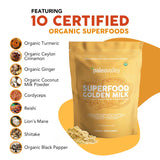 Paleovalley etiqueta con lista de ingredientes orgánicos y certificaciones
