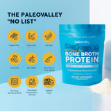 Paleovalley etiqueta nutricional legible con ingredientes mínimos