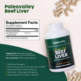 Paleovalley frasco abierto con cápsulas para fácil suplementación