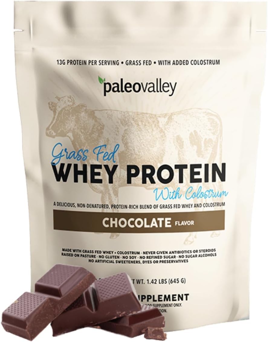 Paleovalley frente del envase mostrando etiqueta y beneficios