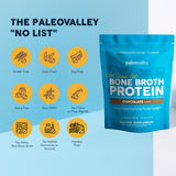 Paleovalley huesos de vaca alimentadas con pasto como origen natural