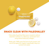 Paleovalley barra en mano lista para llevar como snack práctico