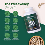 Paleovalley cápsulas junto a moneda escala tamaño portátil