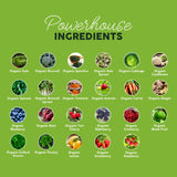 Paleovalley smoothie en cocina con fruta y polvo, idea de consumo diario delicioso