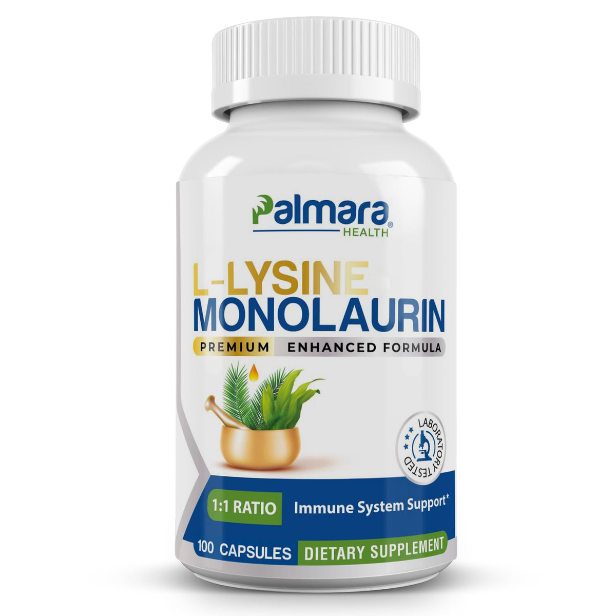 Palmara Health frente del envase mostrado, diseño claro y beneficios veganos