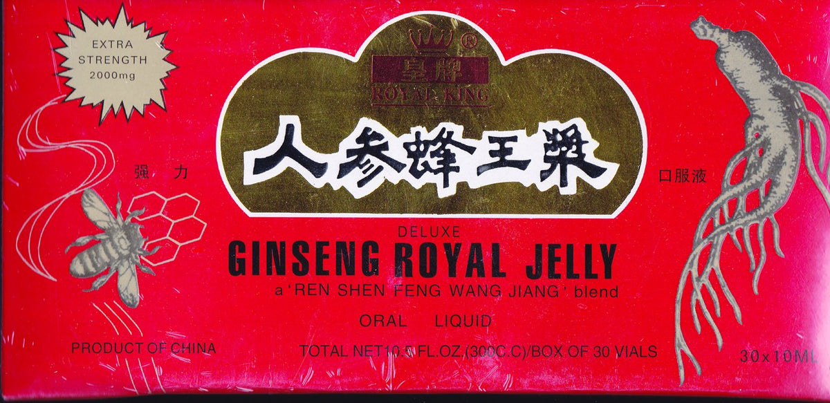 PANAX GINSENG vista frontal del paquete con 30 viales, portabilidad y conveniencia