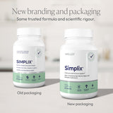 Etiqueta de Papillex Simplix con lista de ingredientes claramente legible