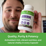 Paradise Herbs etiqueta con información de dosis, ingredientes y certificaciones