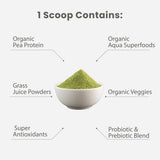 Paradise Herbs etiqueta con lista de ingredientes, transparencia y confianza