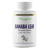 Paradise Herbs frasco delantero mostrando etiqueta clara y beneficios