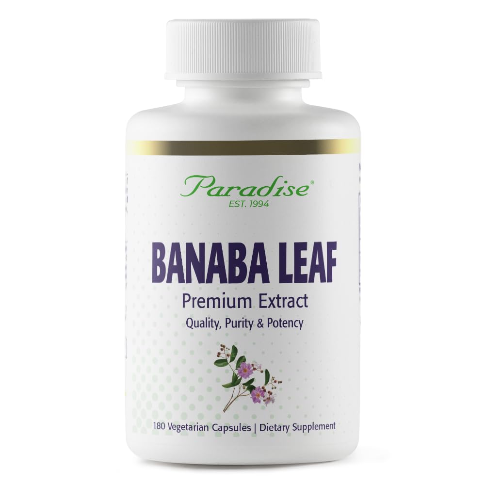 Paradise Herbs envase frontal claro que muestra 180 cápsulas y beneficios productivos