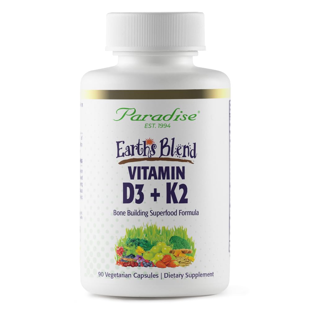 Paradise Herbs frasco frontal mostrando etiqueta y beneficios, imagen clara del envase