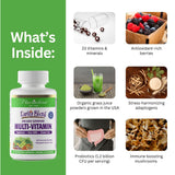 Paradise Herbs mezcla de 48 superalimentos orgánicos aporta antioxidantes