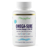 Paradise Herbs frasco frontal mostrando 60 softgels y etiqueta clara