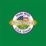 Paradise Herbs frasco junto a scoop y porciones, muestra tamaño y 15 porciones
