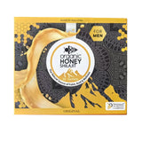 Paramount Honey frente del empaque mostrando diseño y beneficio de portabilidad