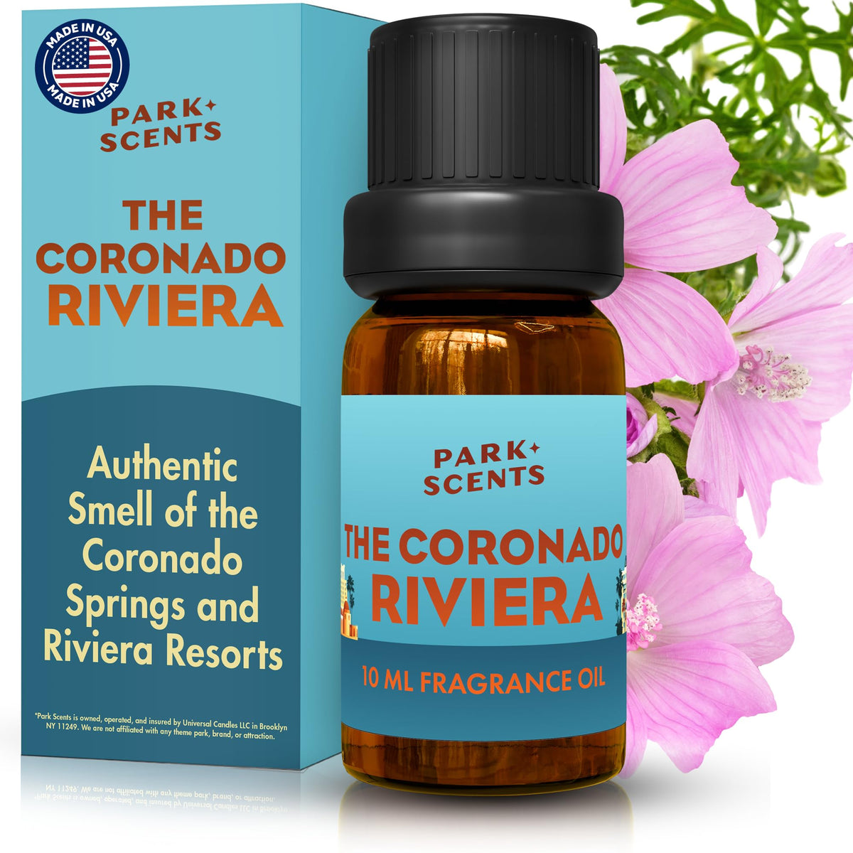 Park Scents frasco frontal mostrando diseño y conveniencia