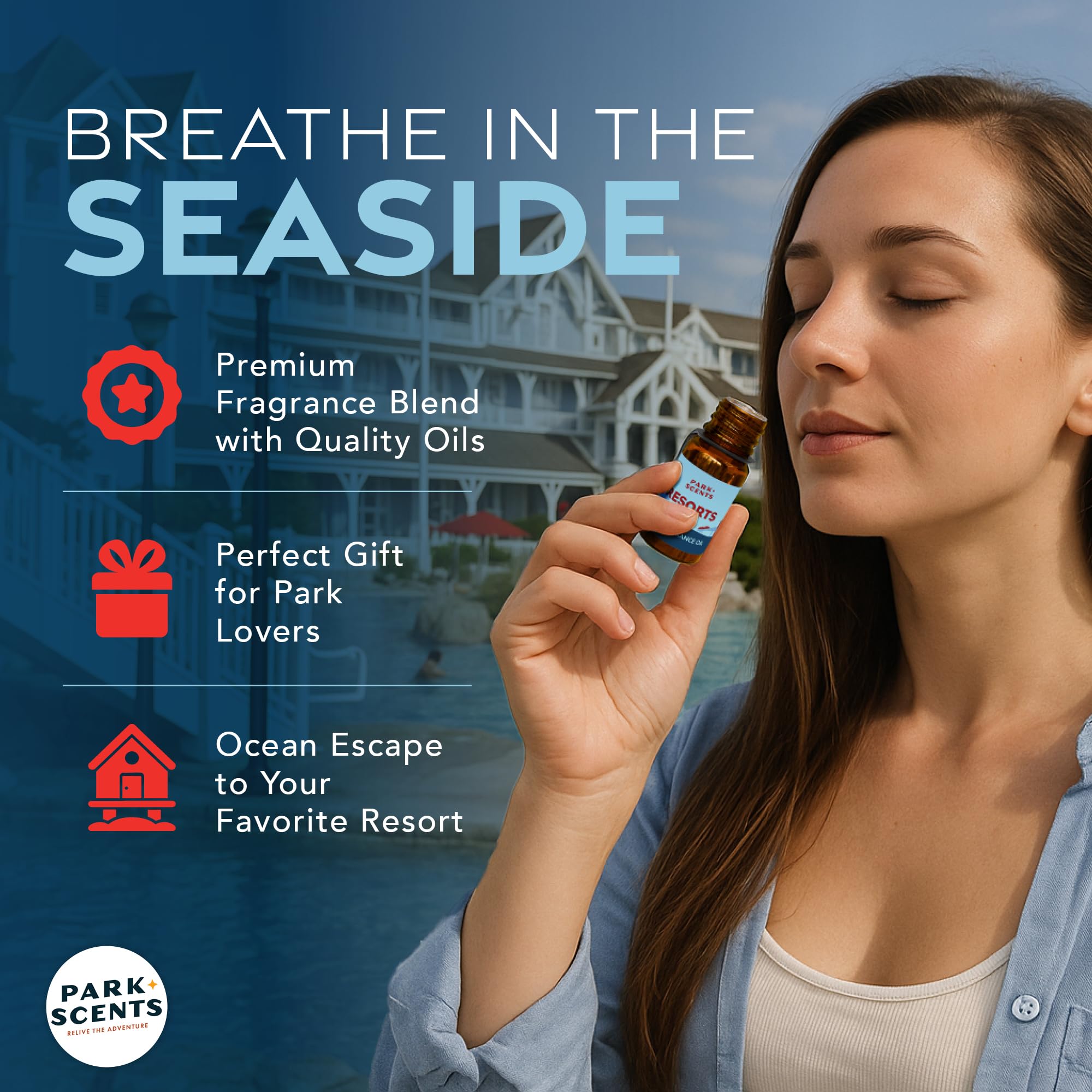 Park Scents comparación de tamaño 10 ml para entender escala práctica