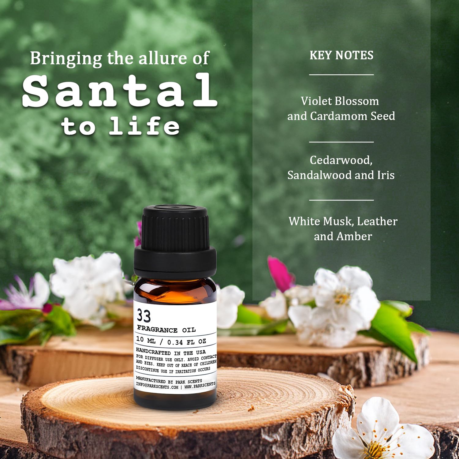 Park Scents cuentagotas Euro en primer plano control preciso al dosificar