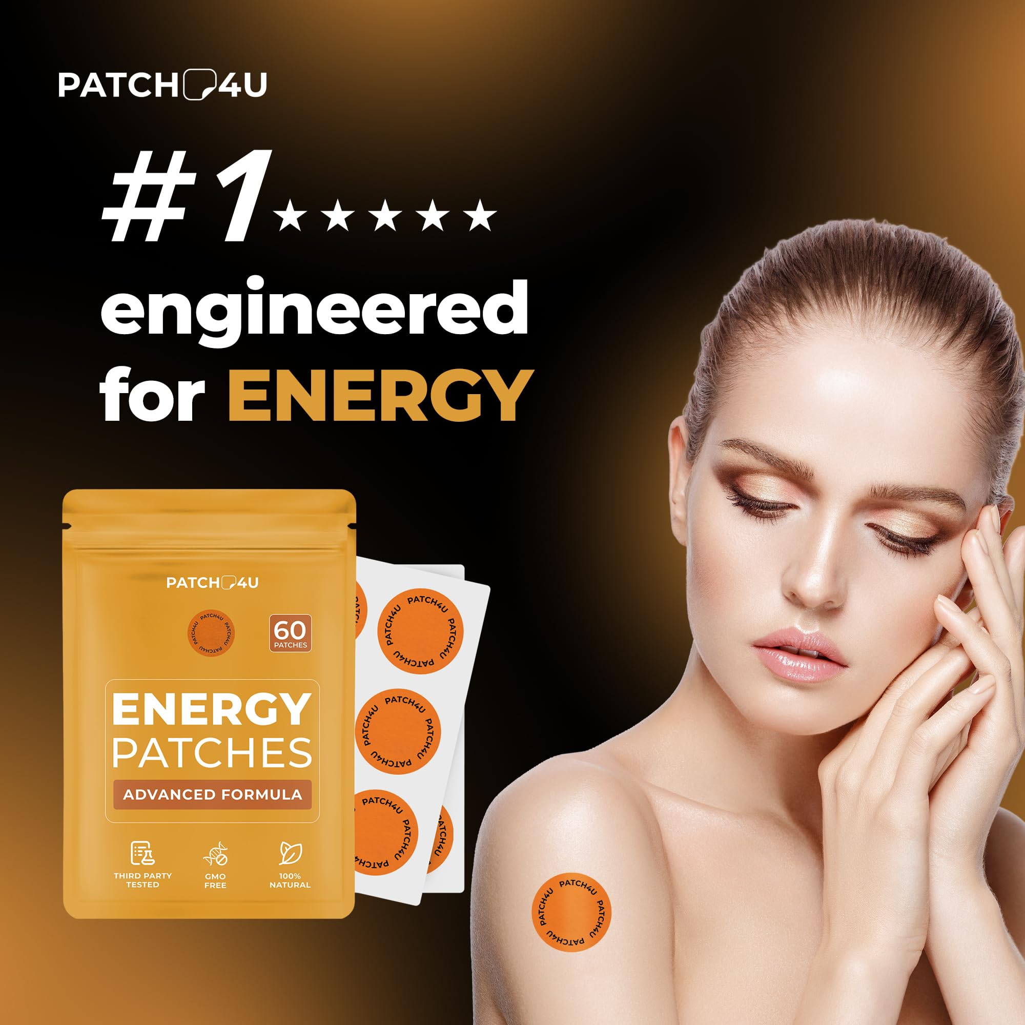 PATCH4U caja abierta con parches listos para usar destacando conveniencia del pack