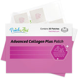 Patch Aid empaque frontal mostrando suministro de 30 días y simplicidad
