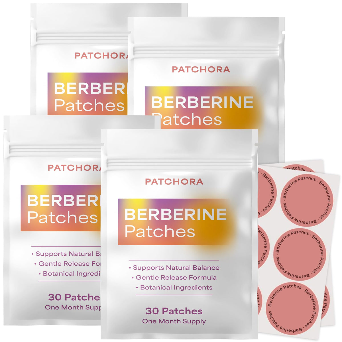 Patchora frontal del paquete mostrando unidad y facilidad de uso