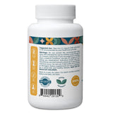 Capsulas vegetales de Pattern Wellness mostrando tamaño y recubrimiento fácil de tragar