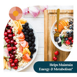 Pattern Wellness cápsulas en mano mostrando tamaño fácil de tragar