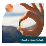 Pattern Wellness comparación de tamaño junto a una moneda para escala