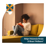 Pattern Wellness cápsula en mano para demostrar tamaño y conveniencia