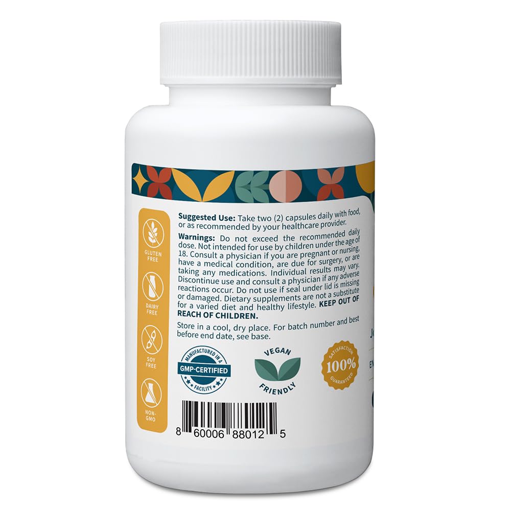 Vista detalle del frasco Pattern Wellness Turmeric Curcumin para identificar ingredientes