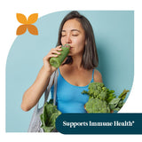 Pattern Wellness etiqueta nutricional legible con 400 IU por softgel