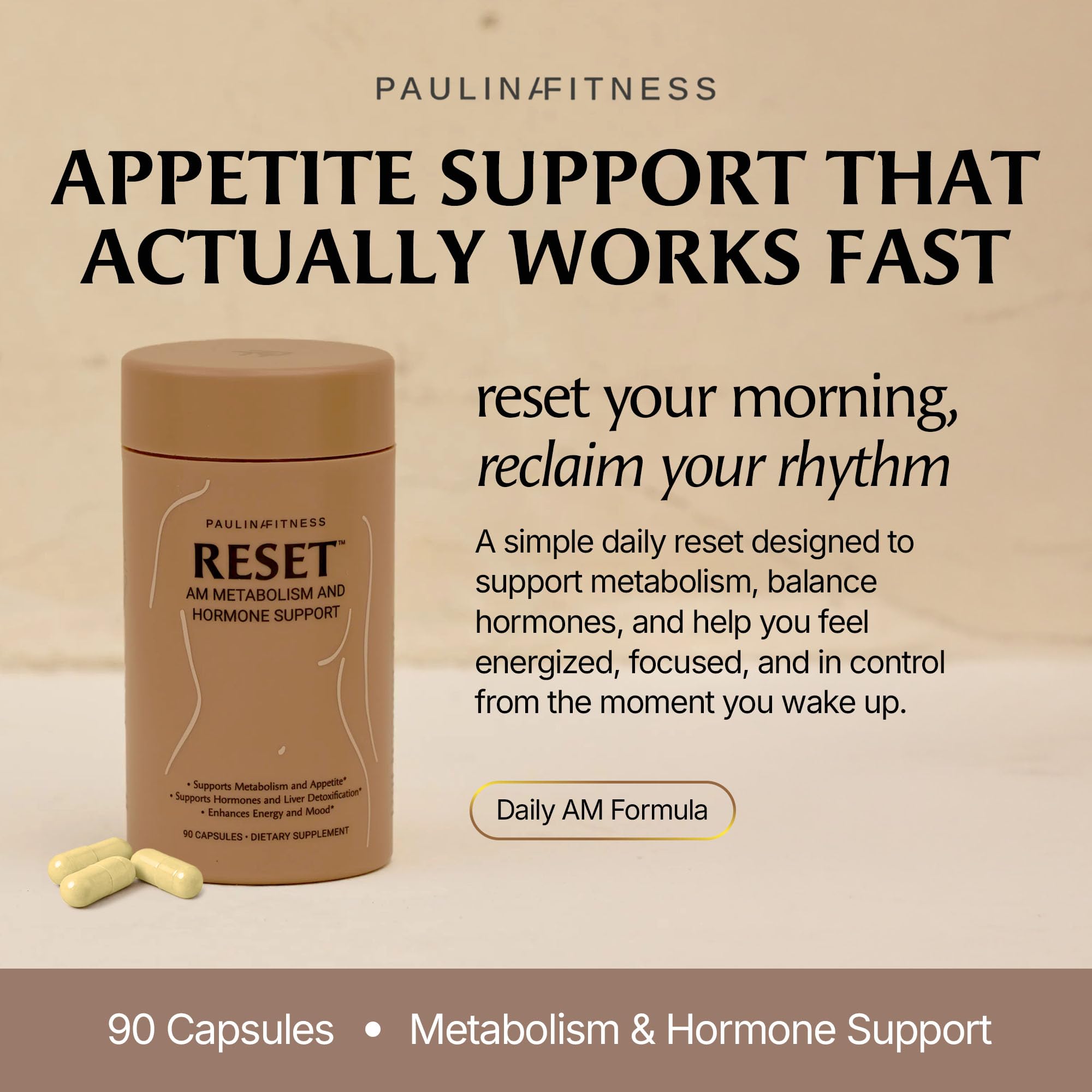 Paulina FITNESS etiqueta de ingredientes destacando calidad y trazabilidad
