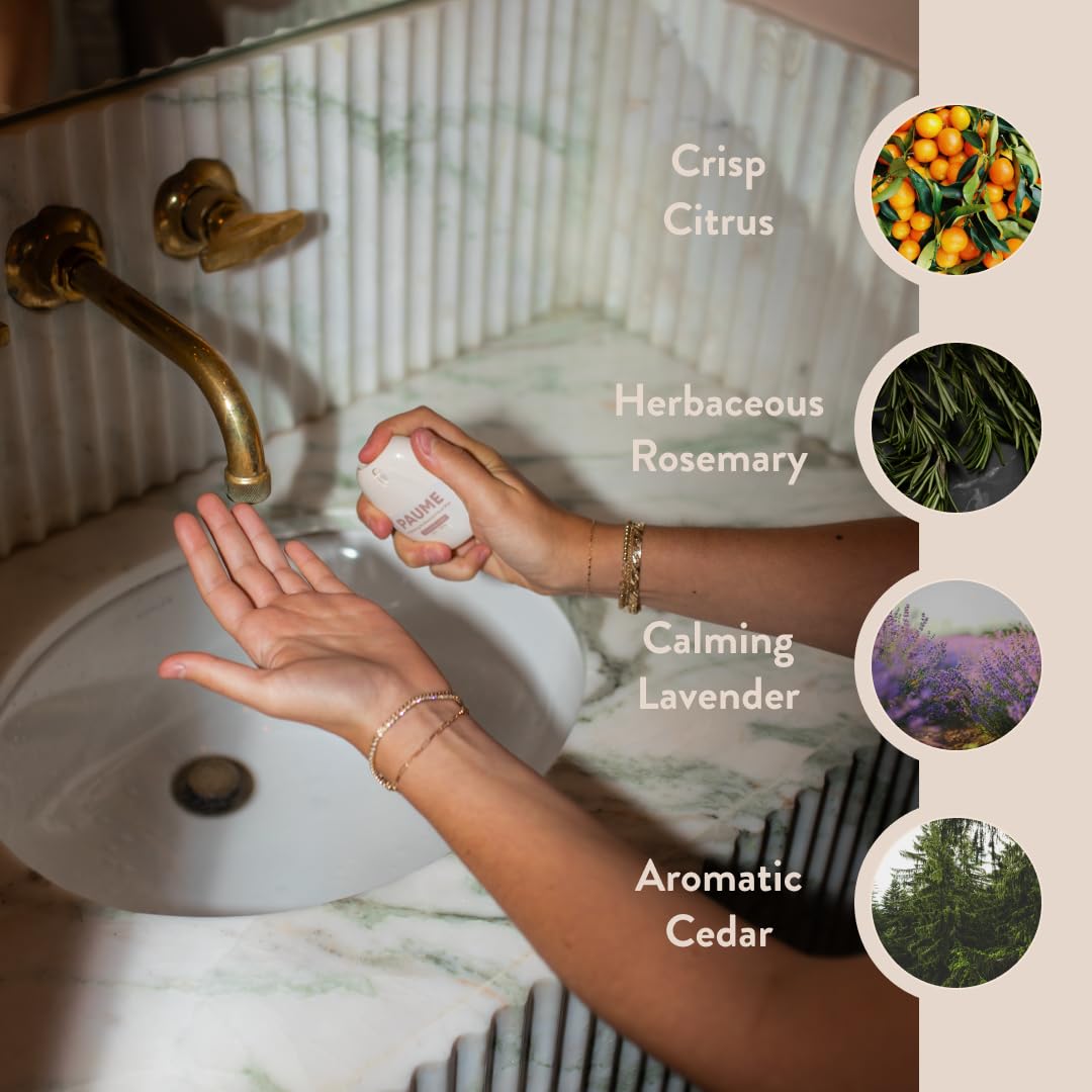PAUME etiqueta con niacinamida y aloe que cuidan e hidratan la piel