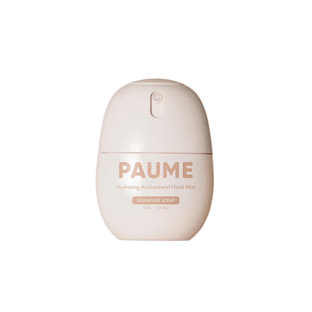PAUME frasco frontal con aroma cedro cítrico romero, práctico y elegante