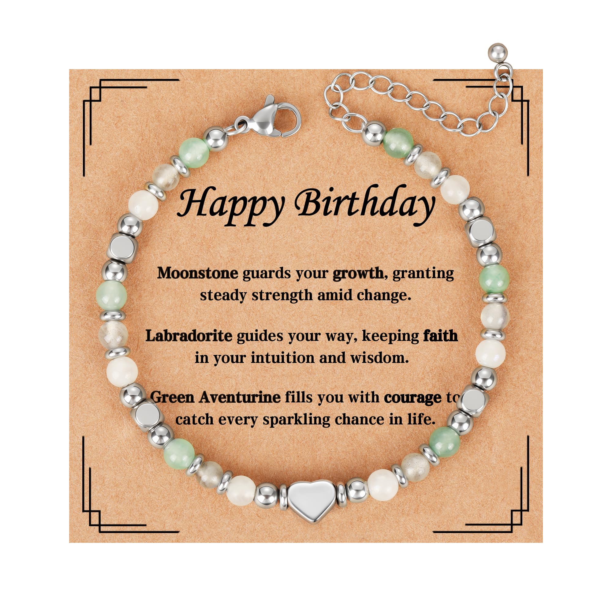 Pavkki pulsera empaquetada lista para regalo con tarjeta informativa